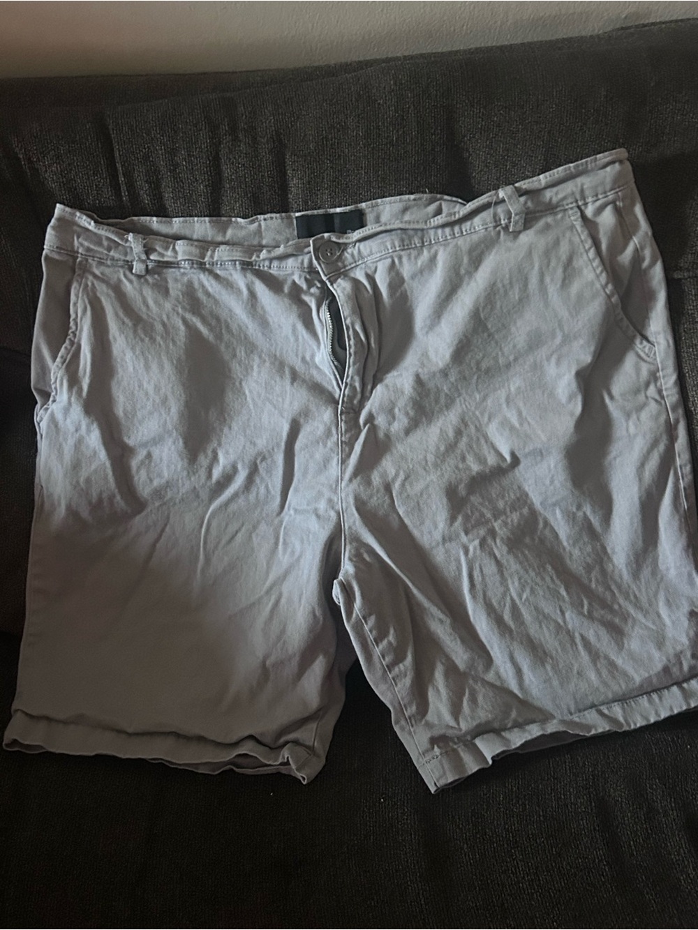Brisk grey 5” inseam shorts